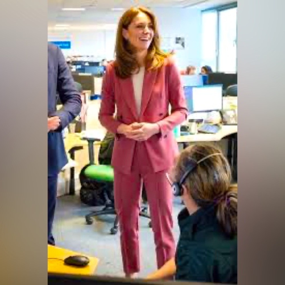 Fabulous pink pantsuit